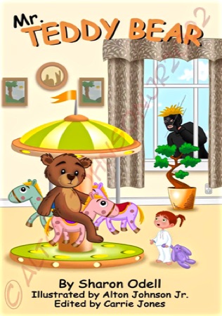 Mr. Teddy Bear Children's Book Cover Illustration Alton Johnson Jr